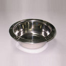 Dexpex Embossed Broad Rim Feed Bowl Paws/Bones 2.80L