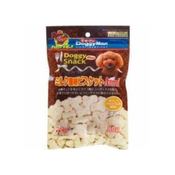 DoggyMan Milk Flavor Biscuit Mini 80g