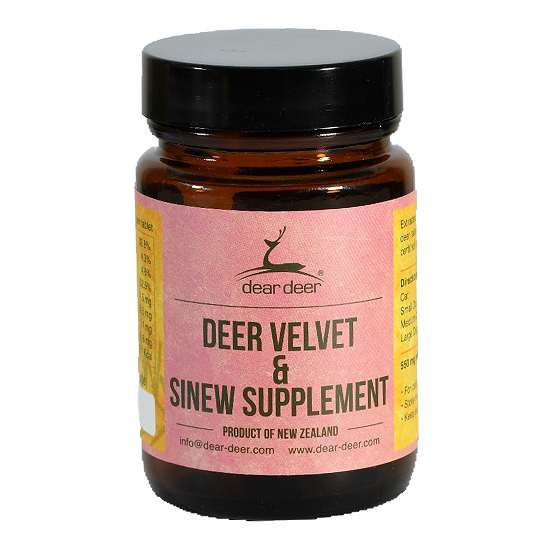 Dear Deer Dogs & Cats Velvet & Sinew Supplement 100tabs