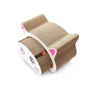 Deku Cat Scratcher Cat Head Face Print 480mm x 250mm x 320mm (CP-411)