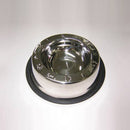 Dexpex Stainless Steel Bowl - Broad Rim Non-Tip Paws/Bones 24oz