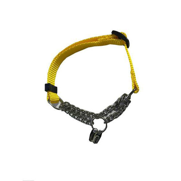 Dexpex Nylon & Chain Training Collar 15mm x 30-40cm