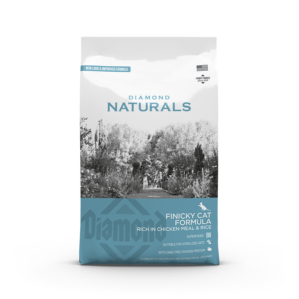 Diamond Naturals Cat Finicky Chicken Meal Rice Formula 3kg