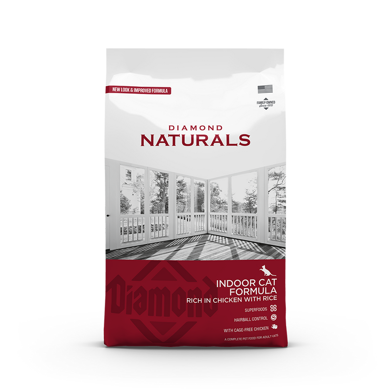 Diamond Naturals Cat Indoor Chicken Rice Formula 3kg