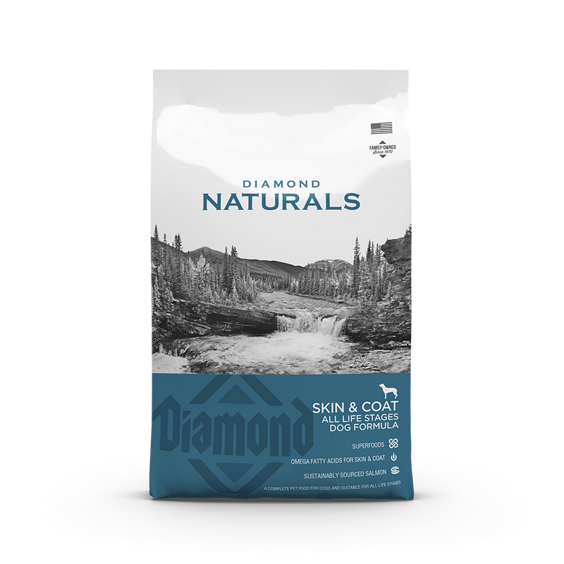 Diamond Naturals Dog All Life Stages Skin & Coat Salmon & Potato Formula 15kg