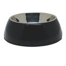 DogIt 2-in-1 Durable Bowl with Stainless Steel Insert Black Large 1.6L