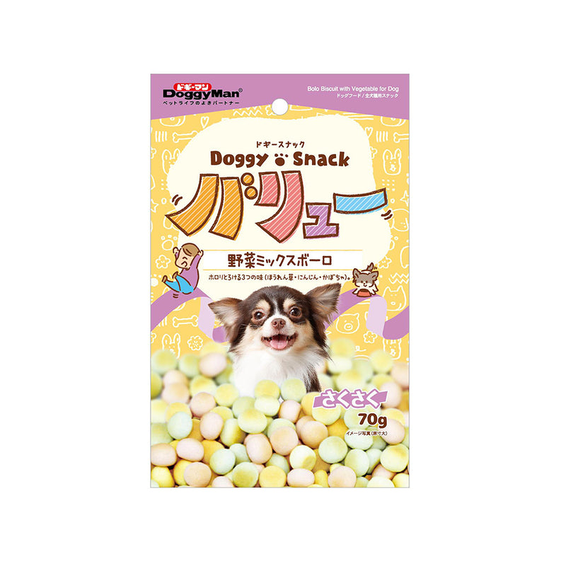 DoggyMan Doggy Snack Bolo Biscuit with Vegetable 70g