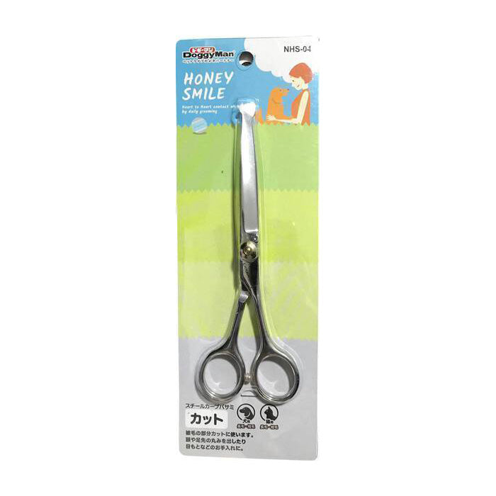 DoggyMan Honey Smile NHS-01 Straight Grooming Scissor 6"