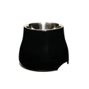 Dogit Elevated Dish with Stainless Steel Insert Black Small 300ml