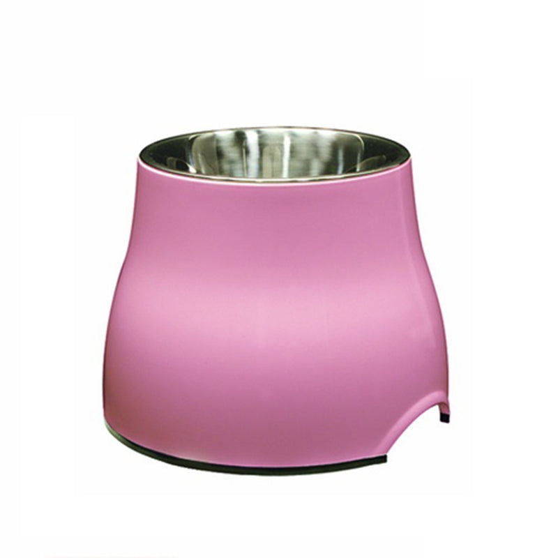 Dogit Elevated Dish with Stainless Steel Insert Pink Small 300ml