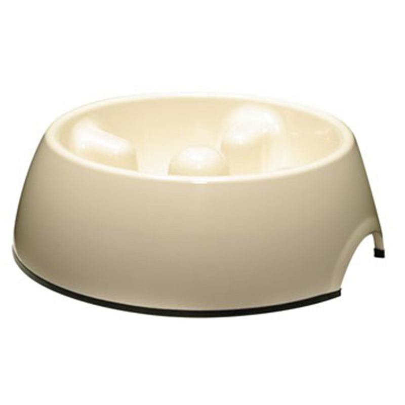 Dogit Go Slow Anti Gulp Feeding Bowl White X-Small 140ml