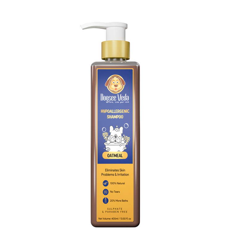Dogsee Dog Veda Hypoallergenic Shampoo Oatmeal 400ml