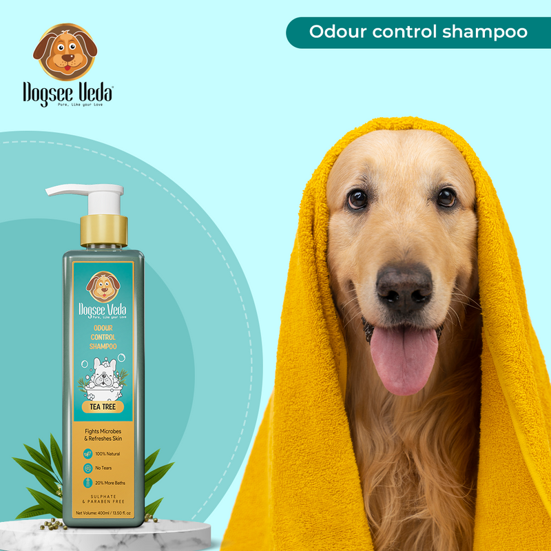 Dogsee Dog Veda Odour Control Shampoo Tea Tree 400ml