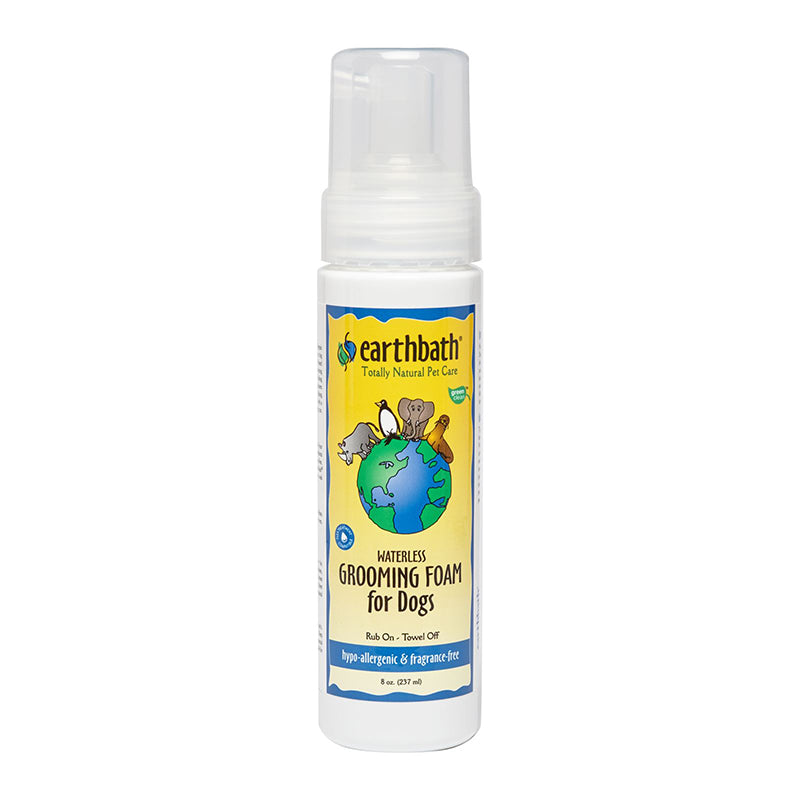 Earthbath Hypo-Allergenic Grooming Foam - Fragrance Free 8oz