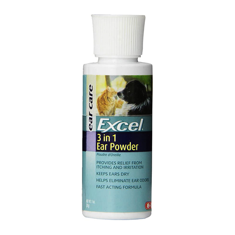 8 in 1 Excel 3 in 1 Ear Powder For Dog And Cats 1oz