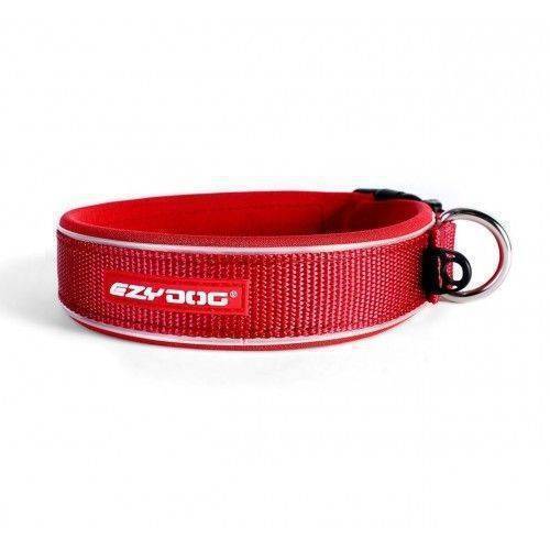 EzyDog Neoprene Classic Collar Red Large
