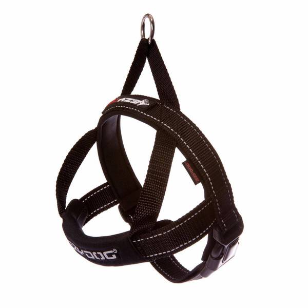 EzyDog Quick Fit Harness Black Extra Small