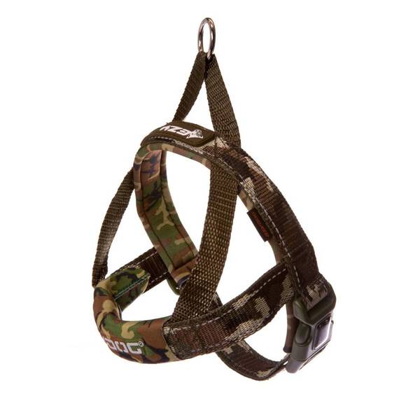 EzyDog Quick Fit Harness Green Camouflage Extra Small