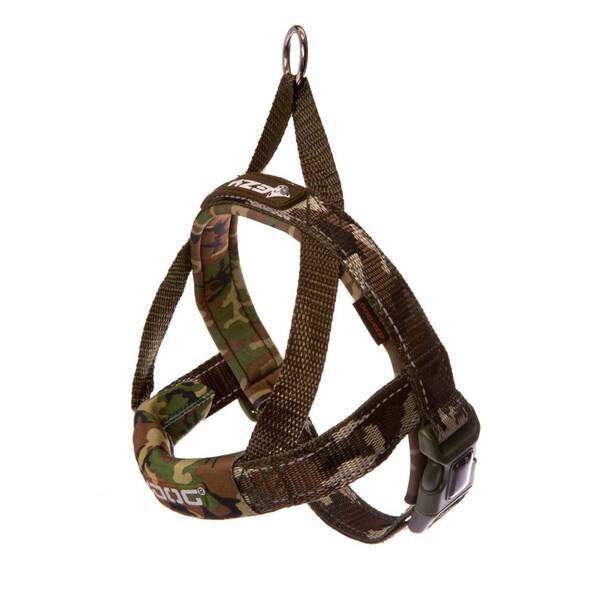 EzyDog Quick Fit Harness Green Camouflage XXS