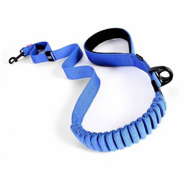 EzyDog Zero Shock Leash 48" Blue