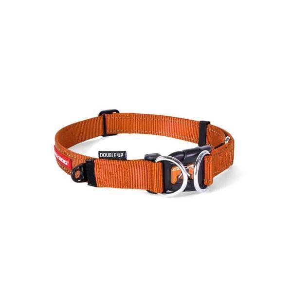 EzyDog Double Up Collar Orange Large