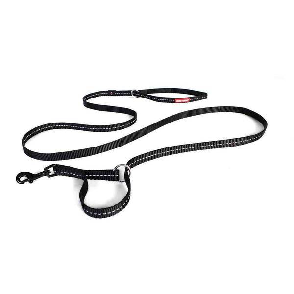 EzyDog Vario 4 Lite Multi Function Leash Black