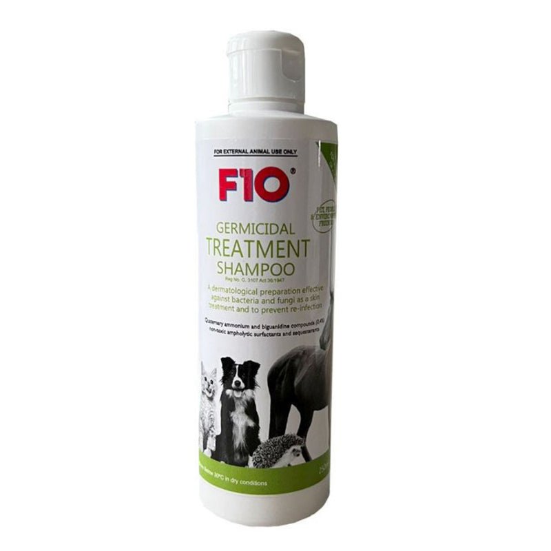 F10 Germicidal Treatment Shampoo for All Animals 250ml