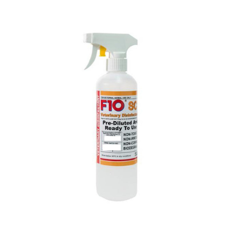 F10 Super Concentrated Veterinary Disinfectant Ready To Use 500ml