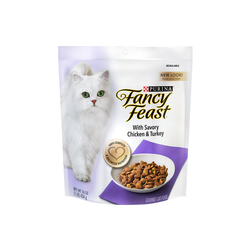 Fancy Feast Cat Dry Food Gourmet Gold Chicken & Turkey 454g