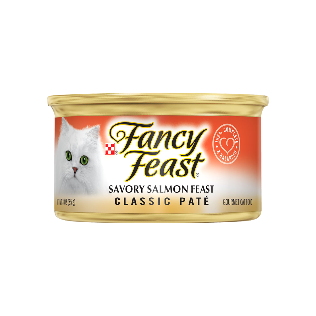 Fancy feast savory top salmon feast classic