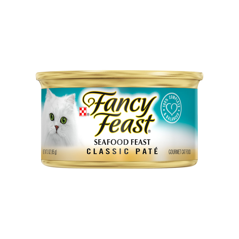 *DONATION TO CATS OF MARINE TERRACE* Fancy Feast Classic Seafood Feast 85g x 24cans