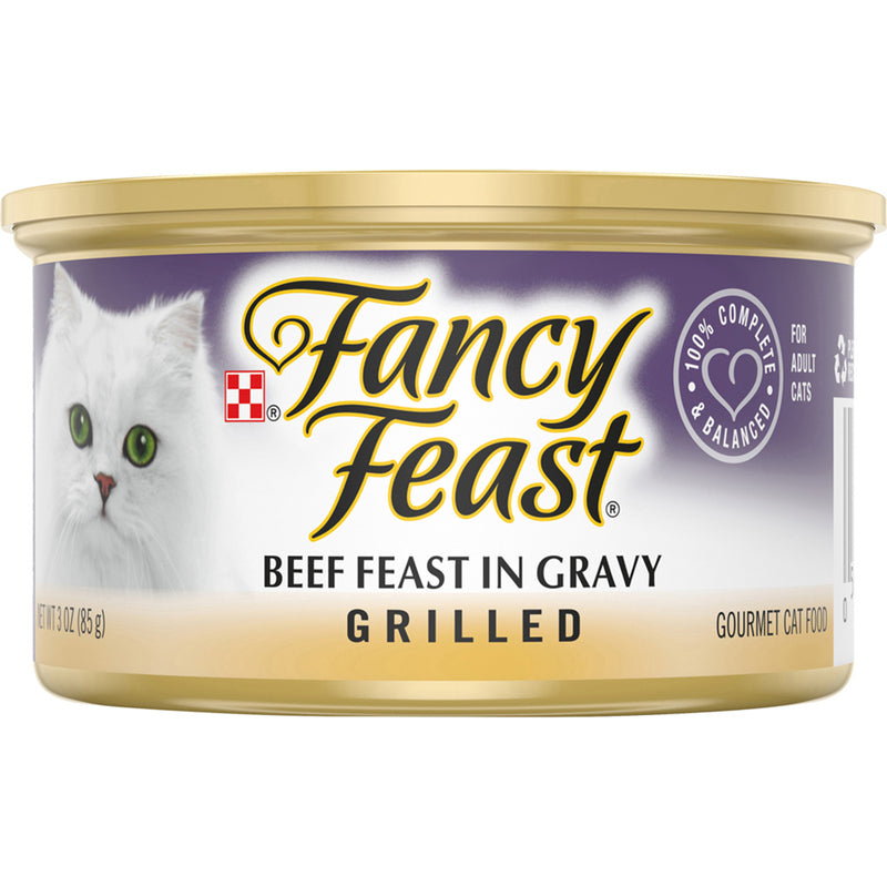 Fancy Feast Grilled Beef Feast in Gravy 85g
