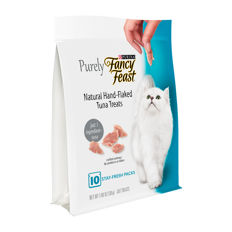 Fancy Feast Purely Natural Hand-Flaked Tuna Cat Treats 30g