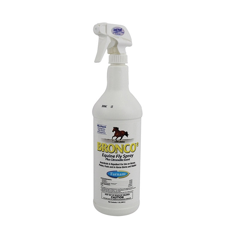 Farnam Bronco Enquine Fly Spray Plus Citronella Scent 32oz