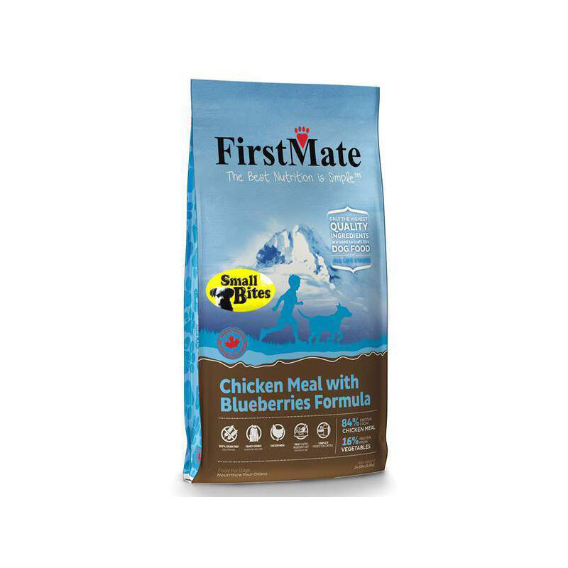FirstMate Dog Grain Free Chicken Meal With Blueberries Small Bites Formula 6.6kg