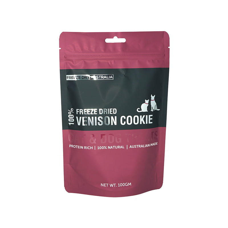 Freeze Dry Australia Cat & Dog 100% Venison Cookie 100g