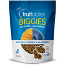 Fruitables Dog Treats Biggies Pumpkin & Blueberry 16oz