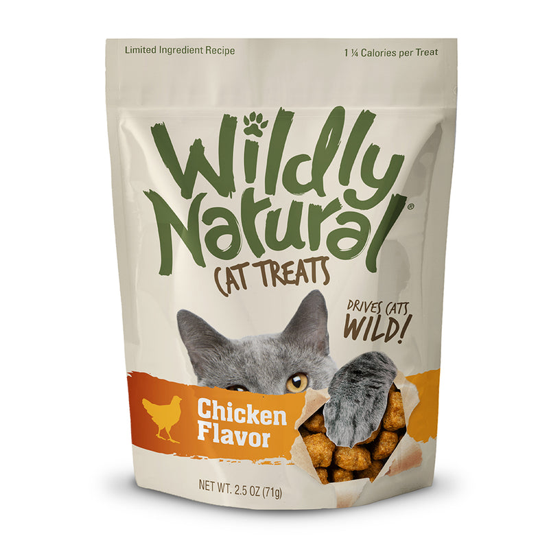 Fruitables Wildly Natural Cat Treats Free Range Chicken Flavor 2.5oz