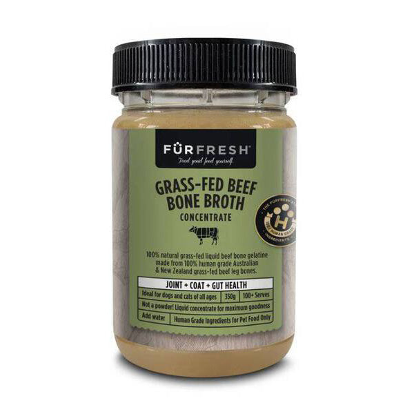 FurFresh Dog & Cat Grass-Fed Beef Bone Broth Concentrate 350g