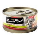 Fussie Cat Black Label Tuna with Salmon in Aspic 80g