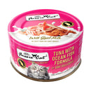 Fussie Cat Goat Milk Tuna with Ocean Fish in Gravy 70g