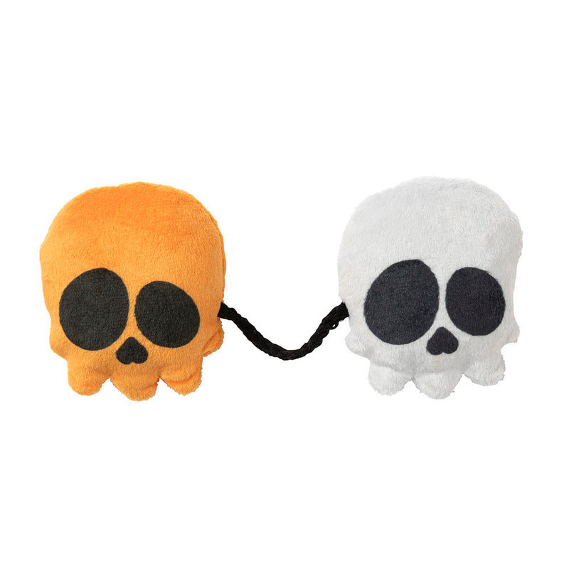 FuzzYard Cat Toy Meowloween - Scully & Sully Skeleton String