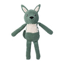FuzzYard Dog Toy Life Kangaroo Myrtle Green