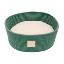 FuzzYard Pet Bed Rope Basket Life Myrtle Green