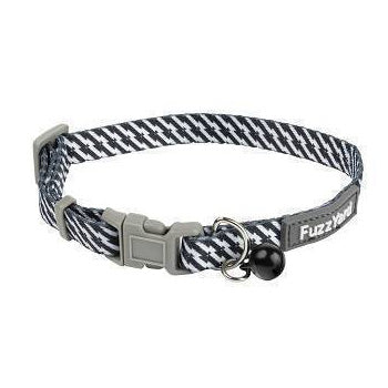 Fuzzyard Cat Collar - Tabbytooth Black & White