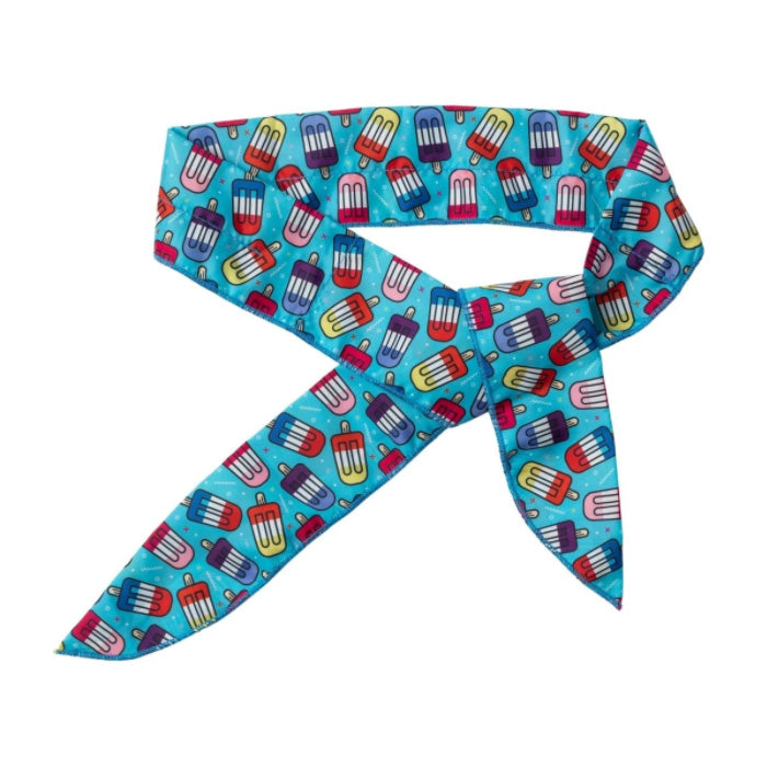 Fuzzyard Cooling Bandana Poppin' Popsicles S