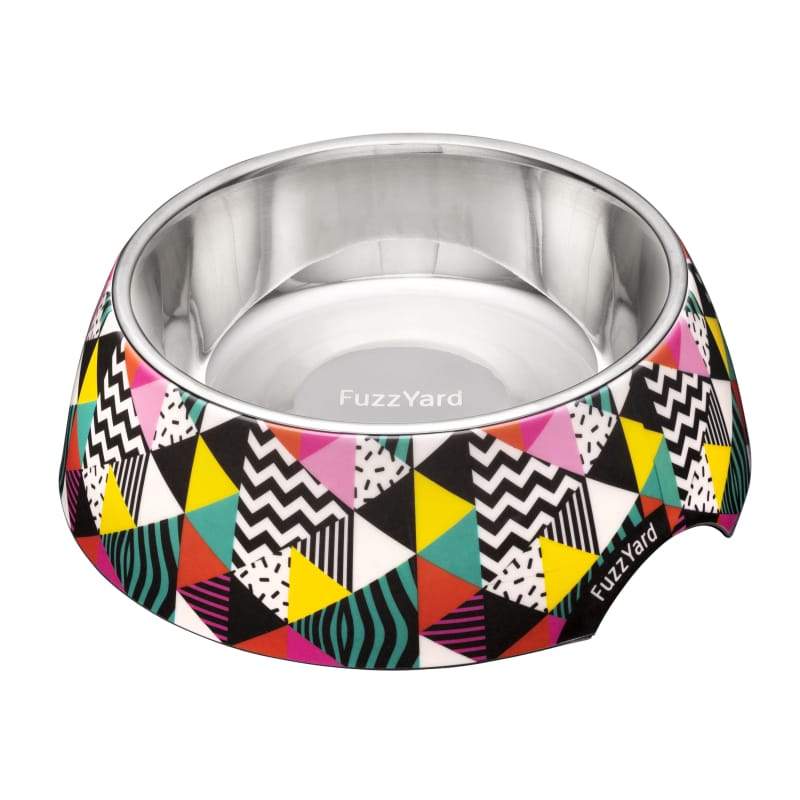 Fuzzyard Dog Bowl Melamine - No Signal! L