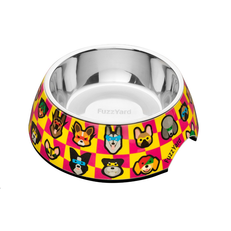 Fuzzyard Dog Bowl Melamine Doggoforce M
