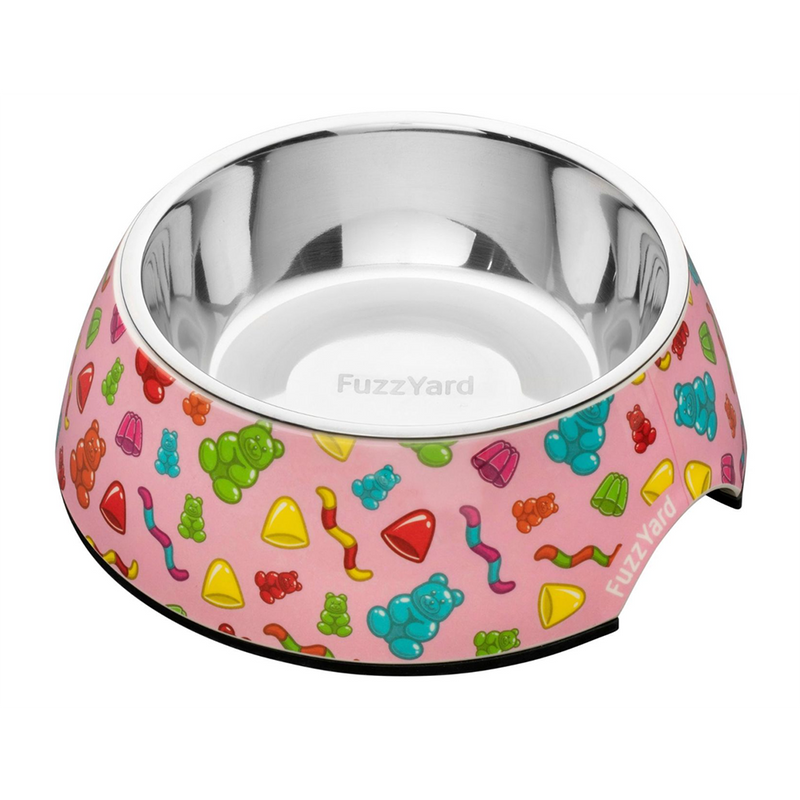 Fuzzyard Dog Bowl Melamine Jelly Bears M