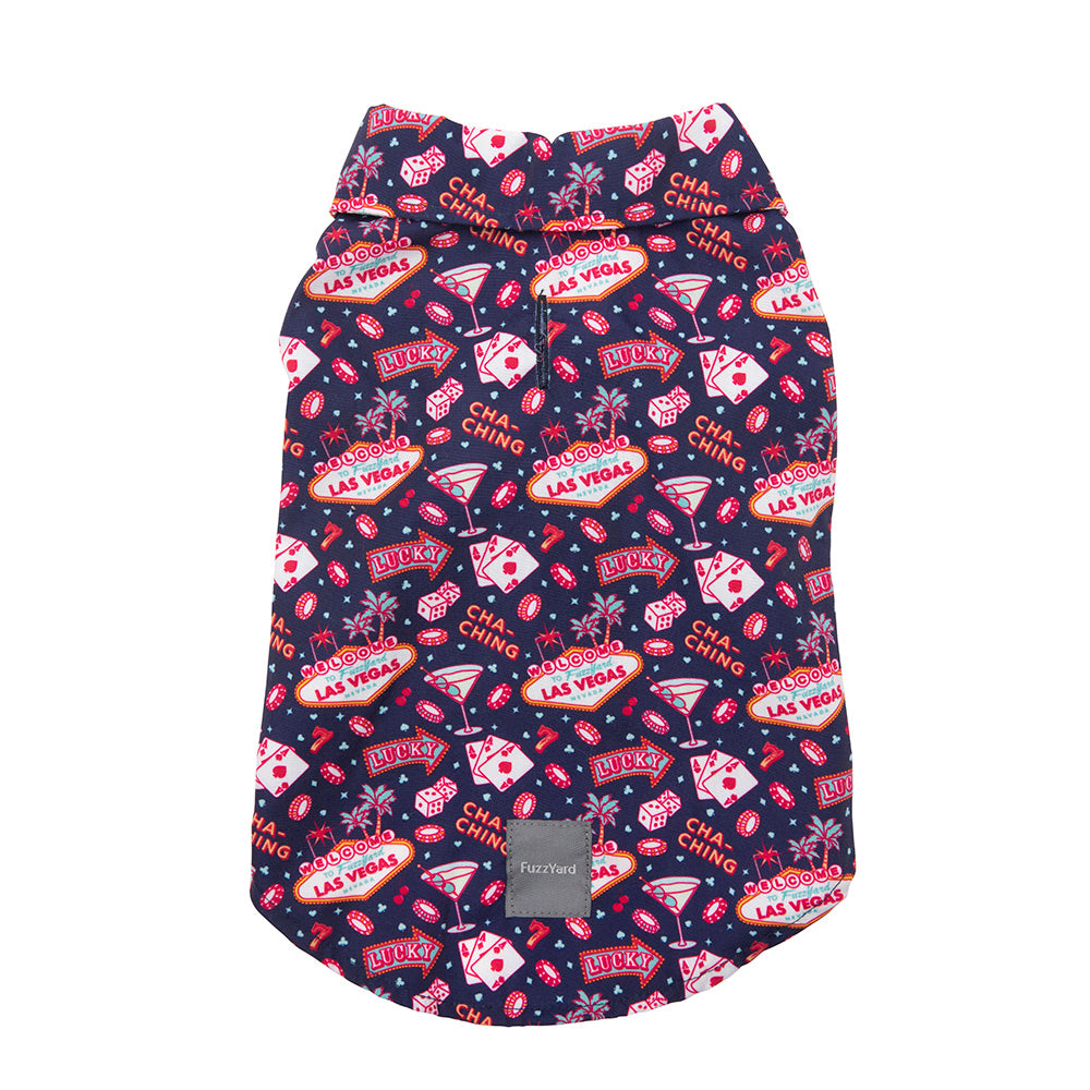Beary Merry Faux Button Down Dog Shirt